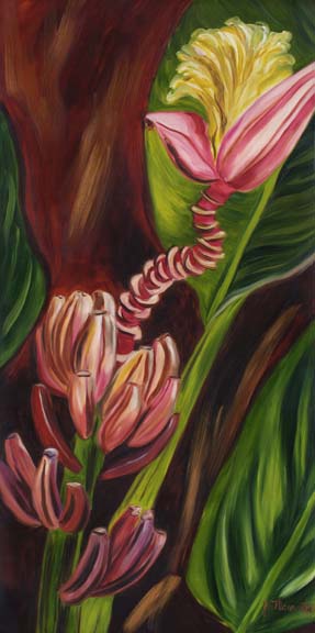Banana Exotic In Rose and Gold oil by Jenny Floravita