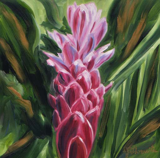Pink Ginger oil by Jenny Floravita
