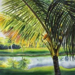 Golden Coco, Fairchild Tropical Botanical Garden by Jenny Floravita