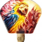 Jenny Floravita's Blue & Gold Macaw painted nightlight