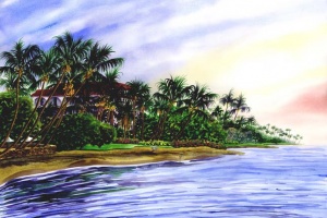 Evening in Paradise