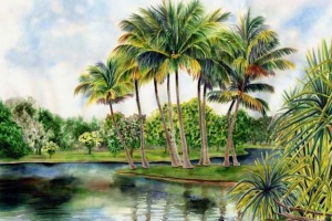 Pleasant Island, Fairchild Tropical Botanical Garden