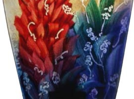 Red Ginger Flower night light