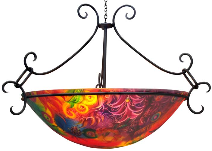 VGP Commissioned Abstract Chandelier VGP Commissioned Abstract Chandelier