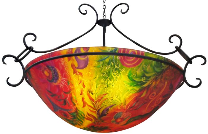 VGP Commissioned Abstract Chandelier VGP Commissioned Abstract Chandelier