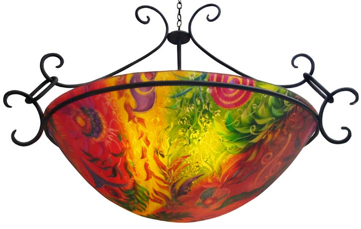 VGP Commissioned Abstract Chandelier VGP Commissioned Abstract Chandelier