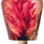 Jenny Floravita's Red Ginger painted night light