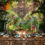 Check out the lovely table setting!
