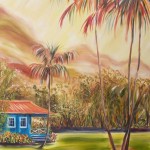 Large Commissioned Waimea Plantation Cottage Painting