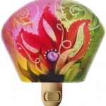Jenny Floravita's abstract desert flower night light