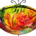 Morning on Maui, Reverse Painted Chandlier by Jenny Floravita