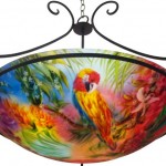 Morning on Maui, Reverse Painted Chandlier by Jenny Floravita