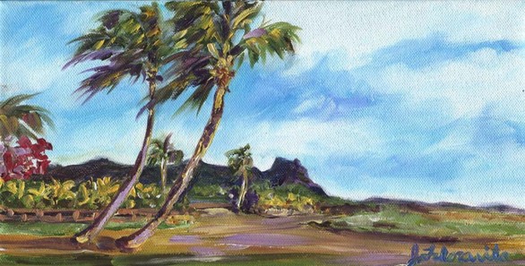 Kauai ranch painting