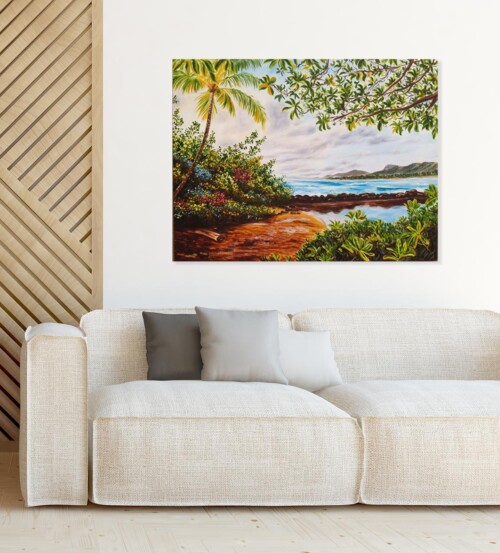 large Kauai painting