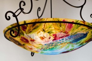 new orleans magnolia hand painted chandelier