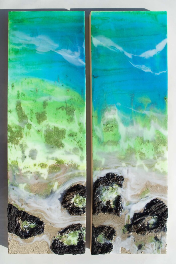 Maui Sea foam Ocean Painting