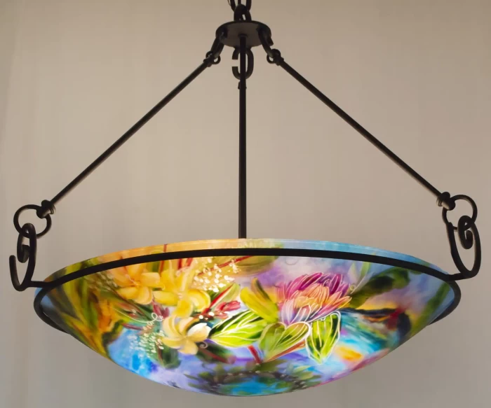 Whale Migration Hawaii dining room light, available to ship - Image 11