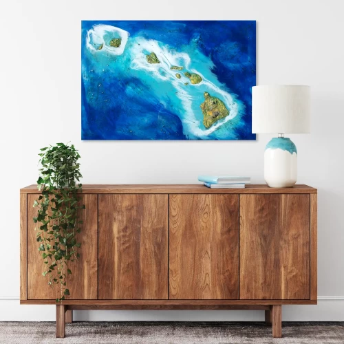 Hawaiian Island Chain Art
