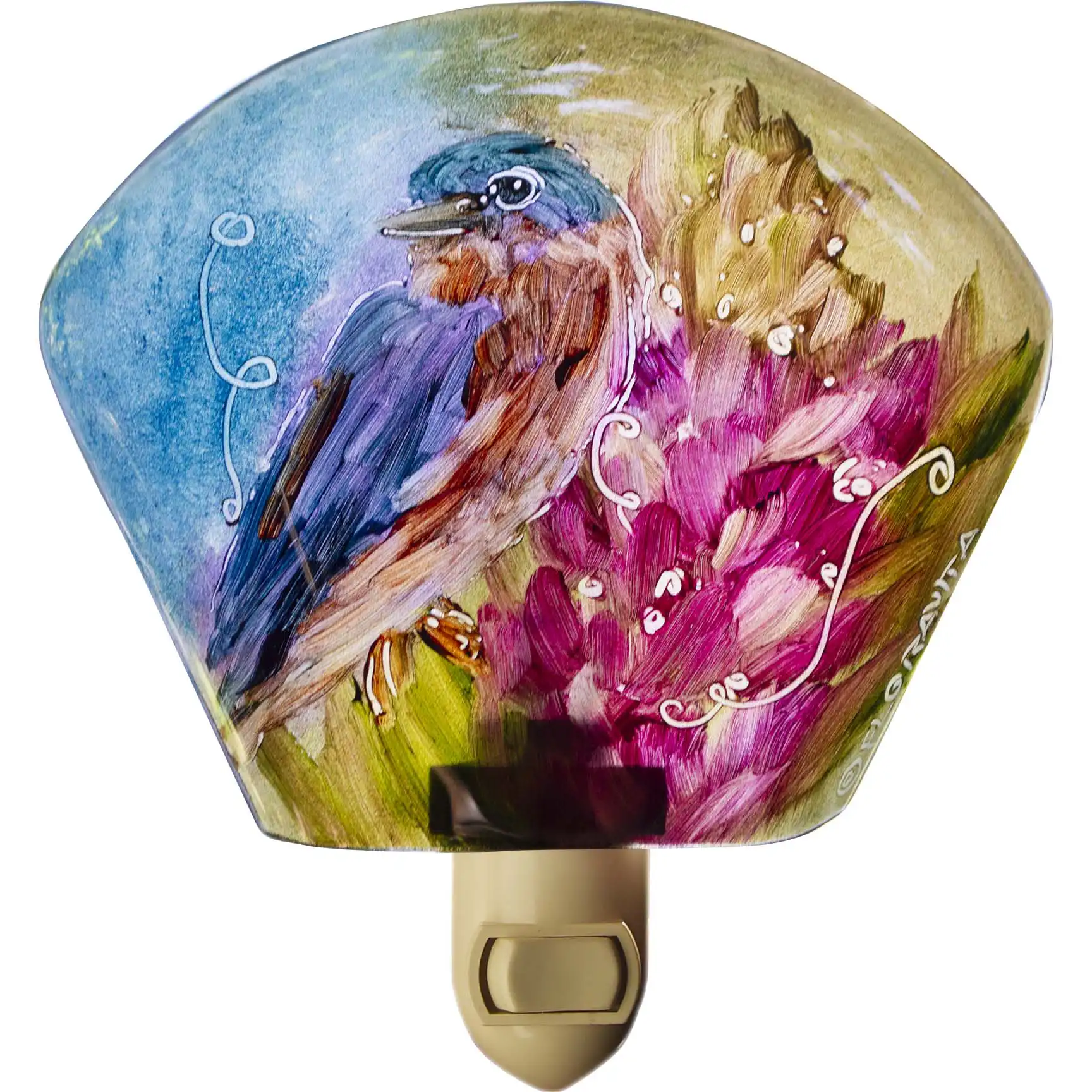 pink lupine nightlight